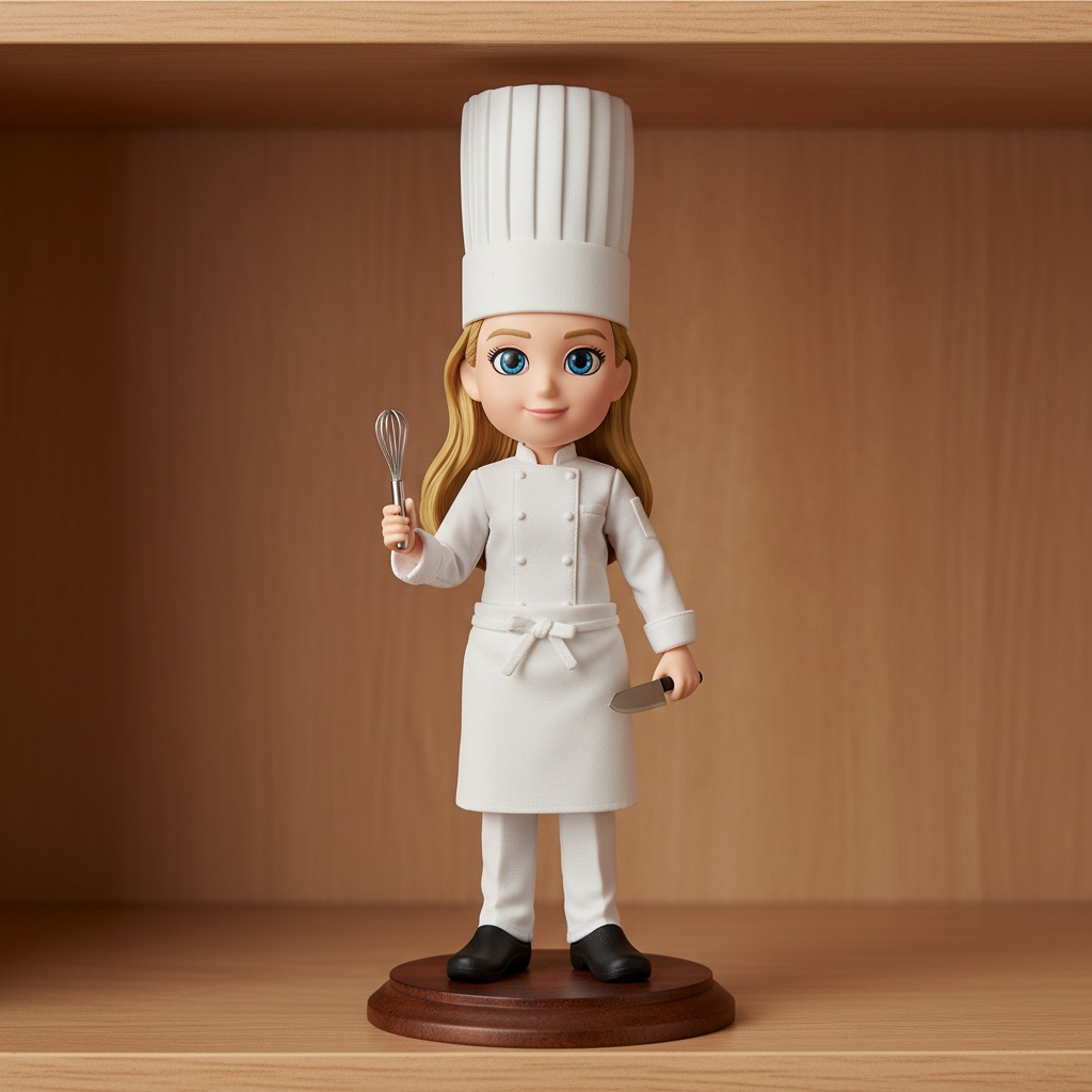Chef figurine