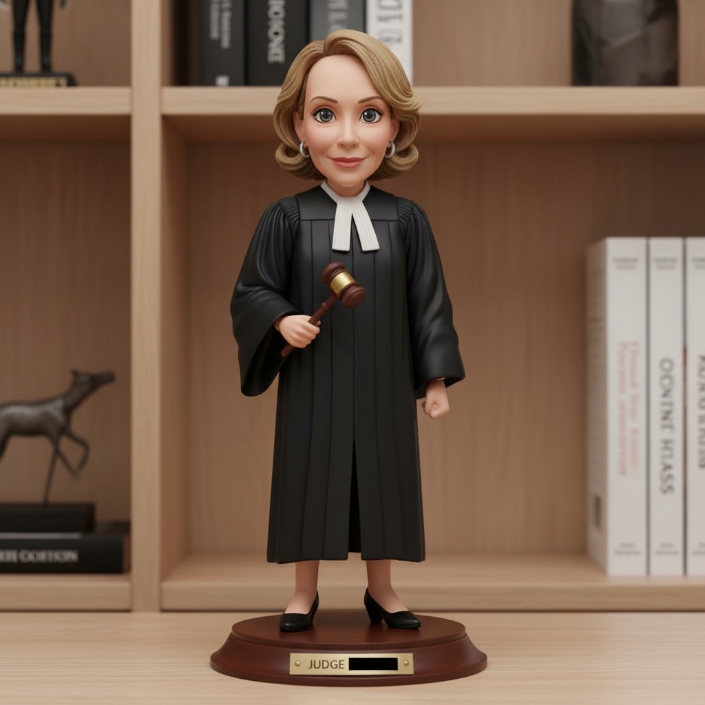 Judge figurine