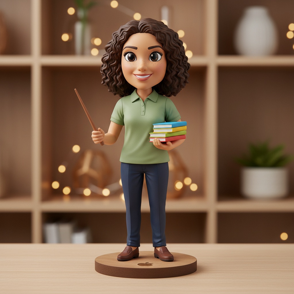 Teacher figurine